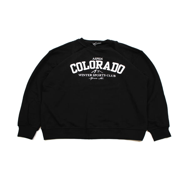 Sweatshirt COLORADO noir